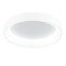 Cwi Lighting Arenal LED Drum Shade Flush Mount With White Finish 7103C24-1-104 - alternate 2